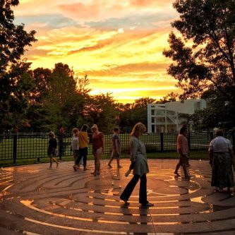 cathedral labyrinth new harmony posey county indiana