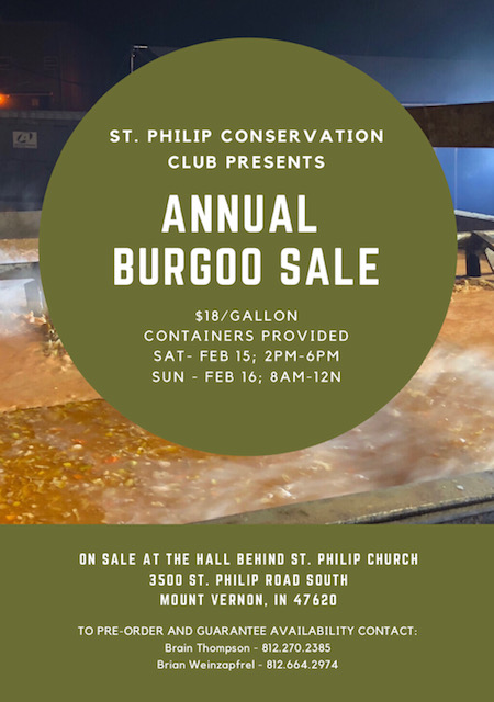 Burgoo Sale Posey County Indiana